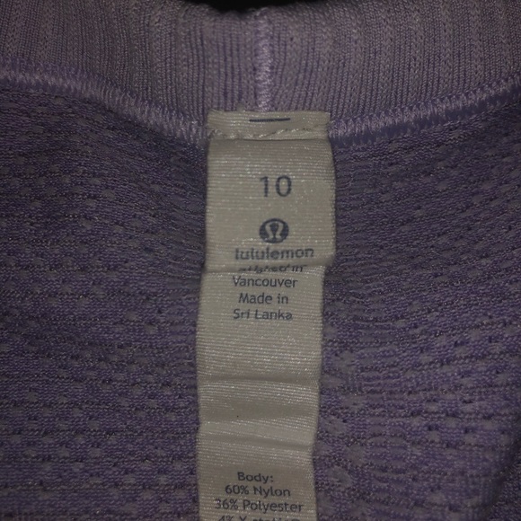 Lulu ‘Swiftly Tech SS Crew’ in Heathered Lilac - Picture 10 of 10